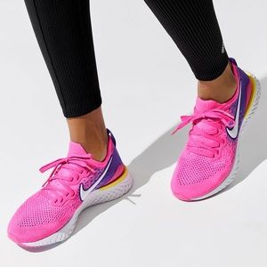 nike epic react flyknit 2 laser fuchsia